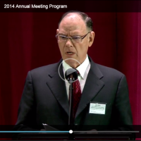 TYPES AND ANTITYPES: Transcript of discourse by David Splane at October 2014 Annual Meeting